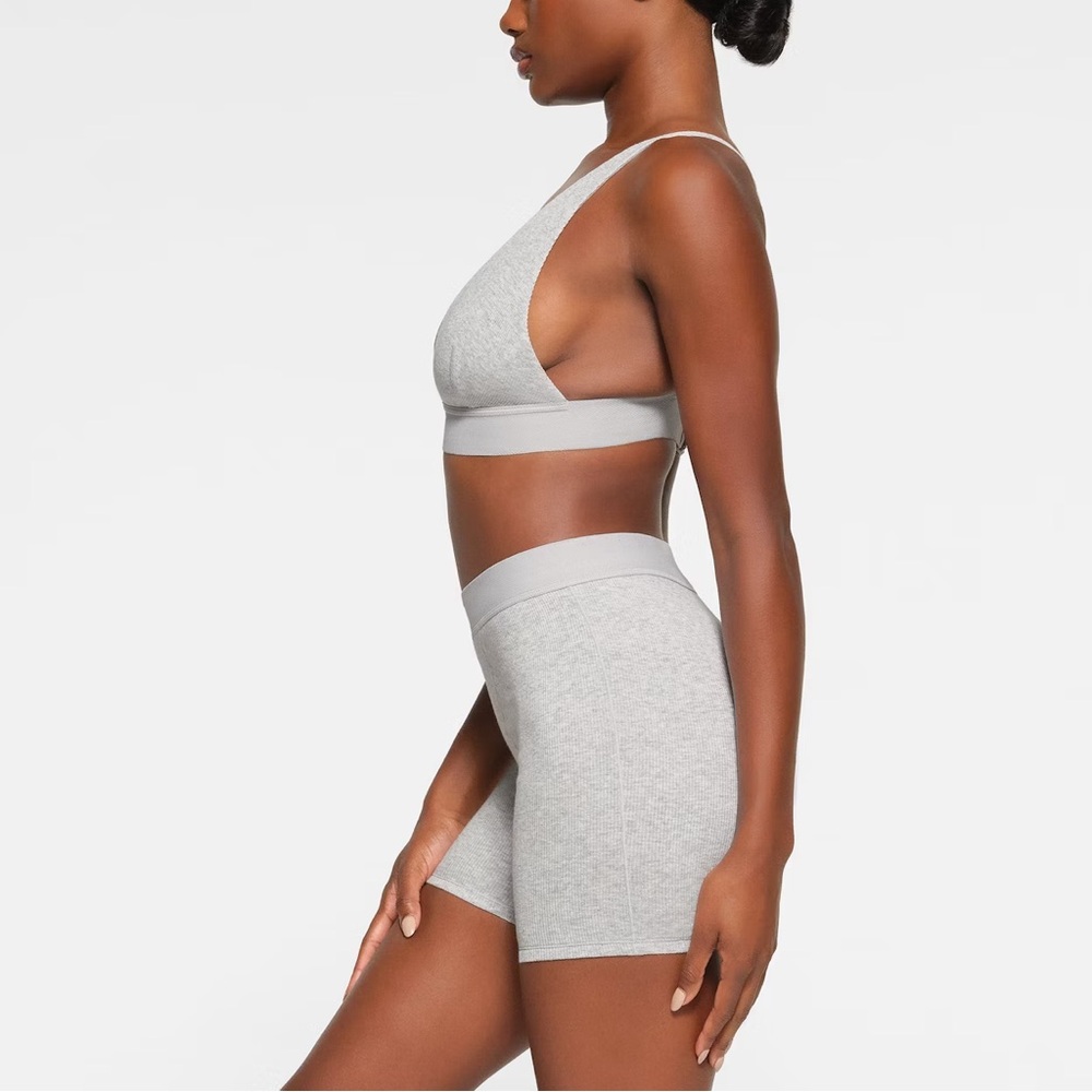 Skims Cotton Rib Tank & Boxer Set - Picture 5 of 9